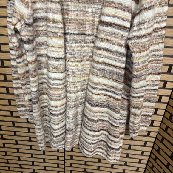 Natural Reflections Stripe Cardigan Size XL - Picture 4 of 7